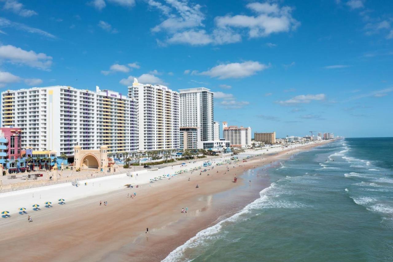 10Th Floor 2Br- Private Double Balcony- Ocean Walk Villa Daytona Beach Kültér fotó